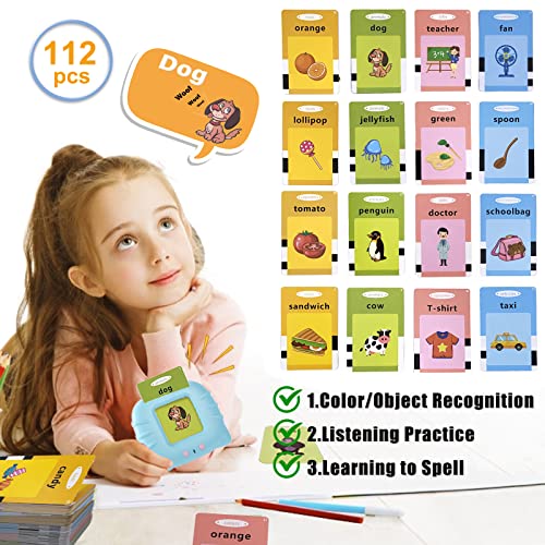 Talking Baby Flash Cards Educational Learning Interactive Toys for 2 3 –  Sky Shopy